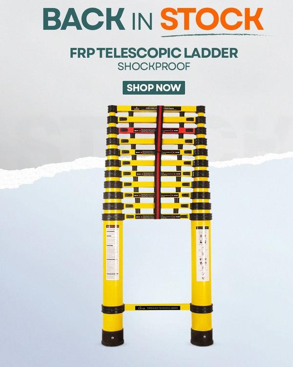 FRP telescopic ladder now