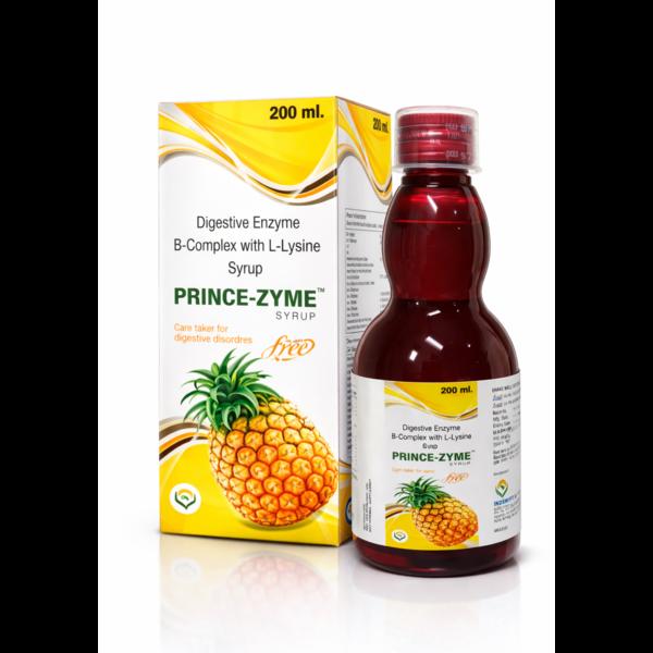 Description:-Prince-Zyme Digestive Enzyme Syrup i