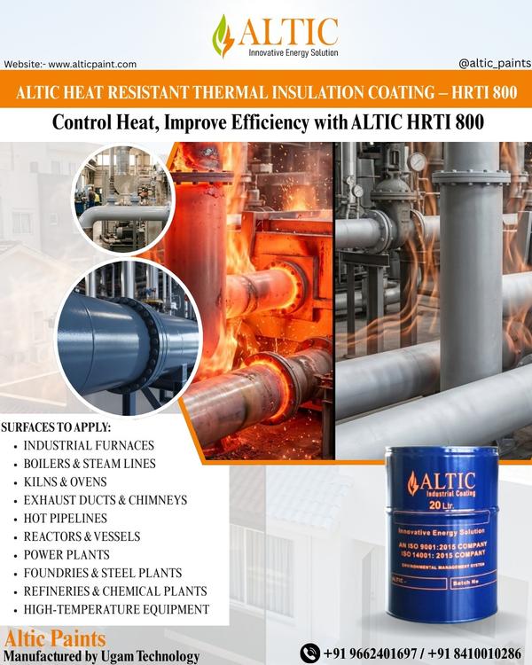 ALTIC Heat Resistant Thermal Insulation Coating – 