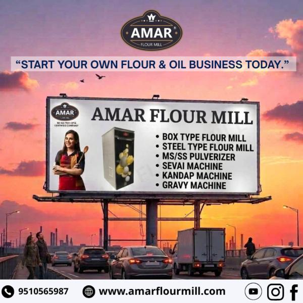 Contact No :- +91 9510565987अपना Flour & Oil Bus