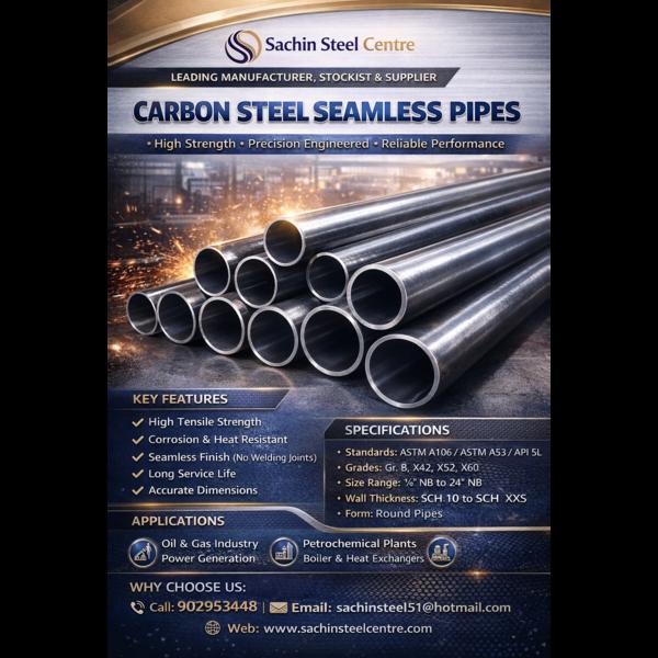 Carbon Steel Seamless Pip