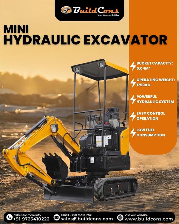 A Mini Hydraulic Excavator is a compact yet highly