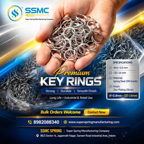 Premium Quality Key Rings Available High strength 