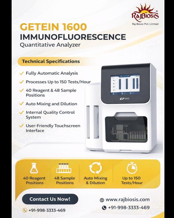 The GETEIN 1600 Immunofluorescence Quantitative An