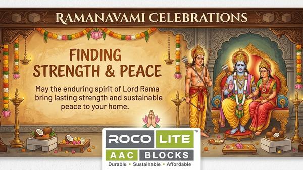 Happy Ramanavami from Rocolite AAC Blocks