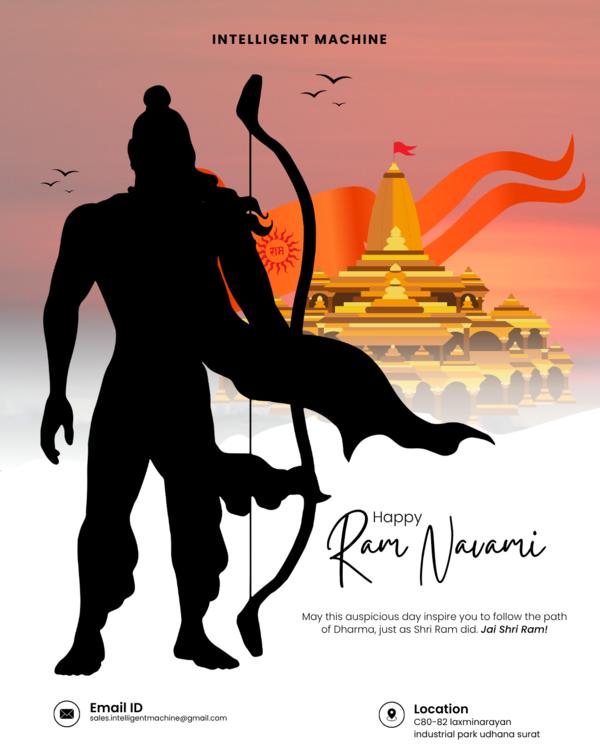 Wishing everyone a joyous Ram Navami 🙏May the i