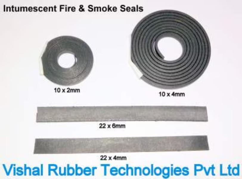 Fire Intumescent Rubber Smoke Seals are designed w