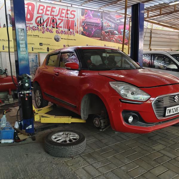 Car Painting Services with Tin