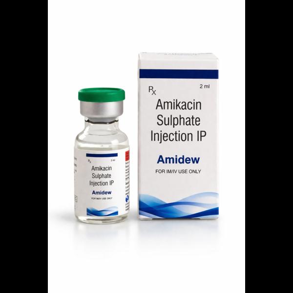 Description:Amidew (Amikacin Sulphate Injection 