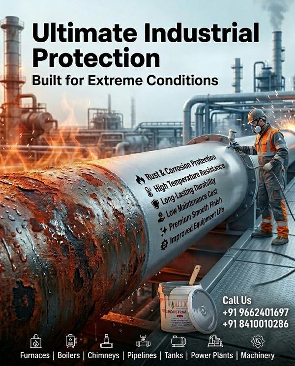 HEAT RESISTANT PAINT – 1200°C