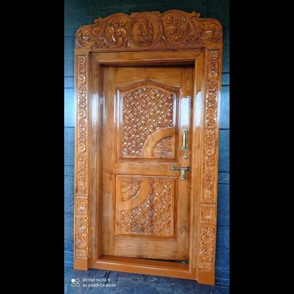 wooden door supplier in thenur