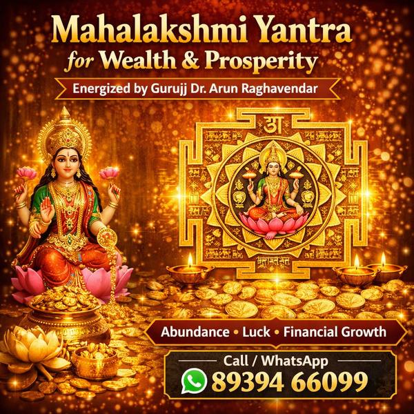 Mahalakshmi Yantra Specialist 
