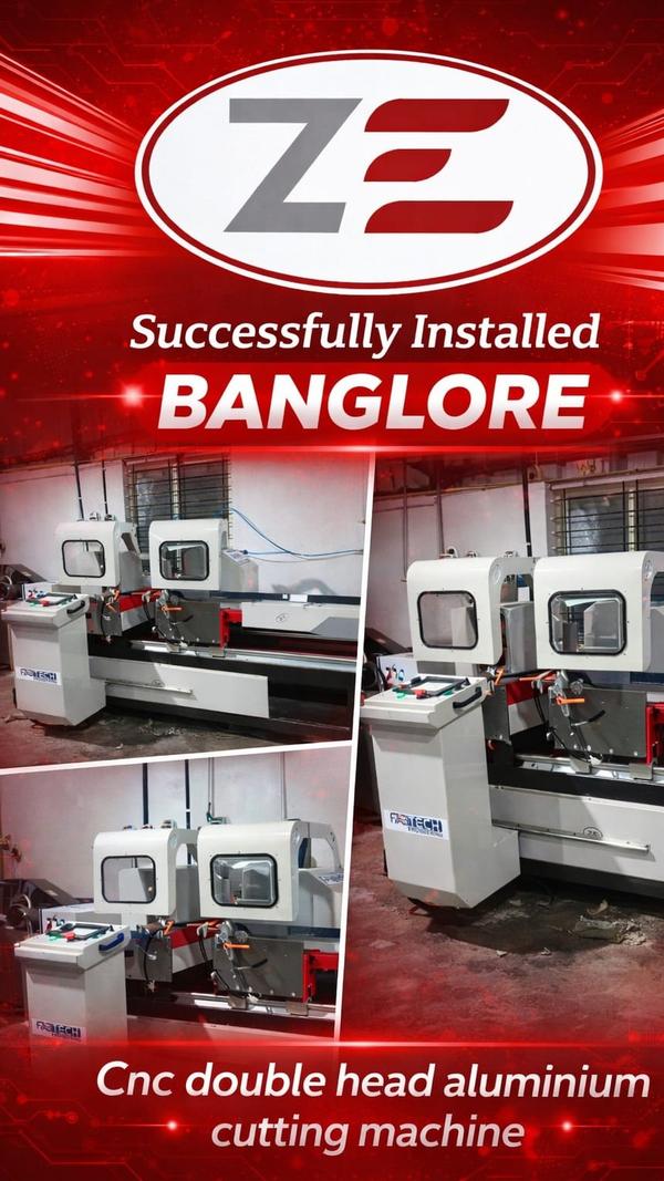 CNC Double Head Aluminium Cutt