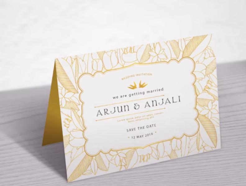 Tent cards are commonly used in restaurants, hotel