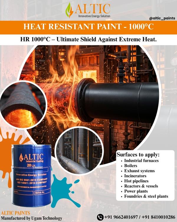ALTIC HEAT RESISTANT PAINT – 1000°C