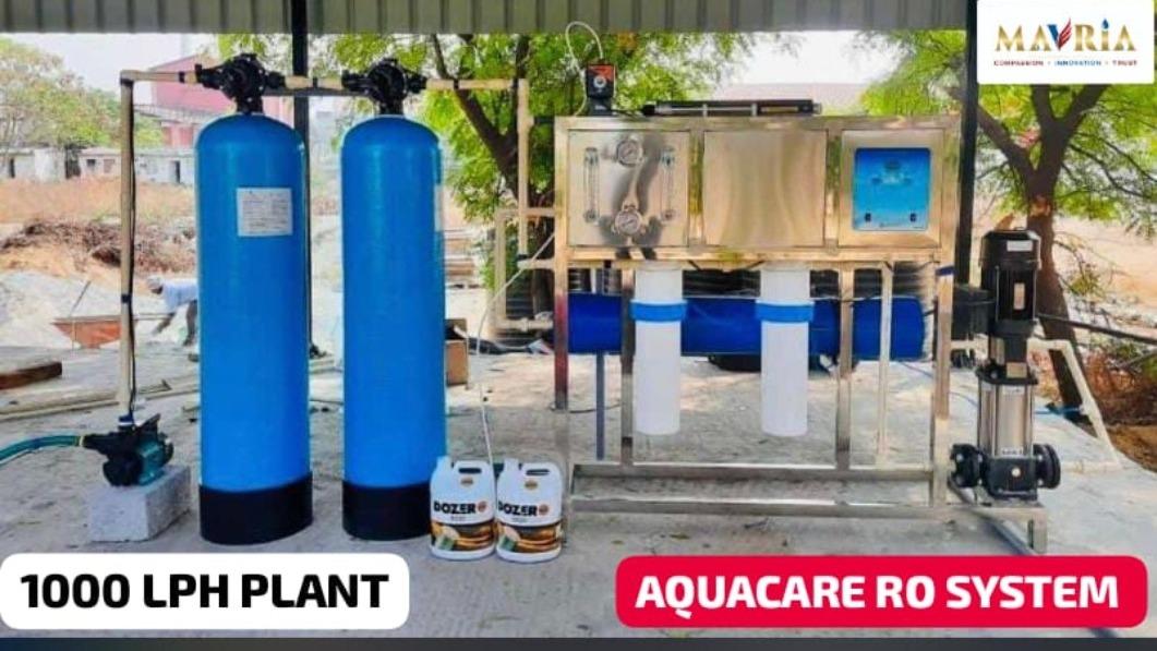1000 LPH (liters per hour) commercial RO water pur