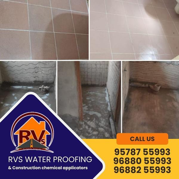 concrete crack repair work in 