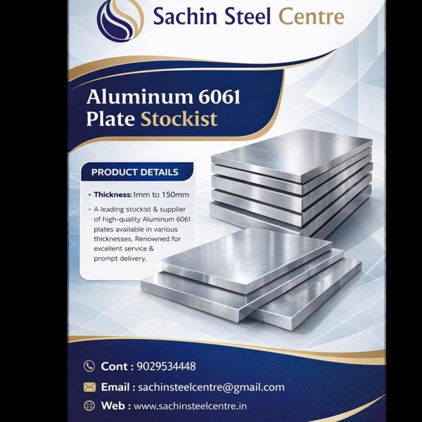 Aluminium 6061 Plate Stoc