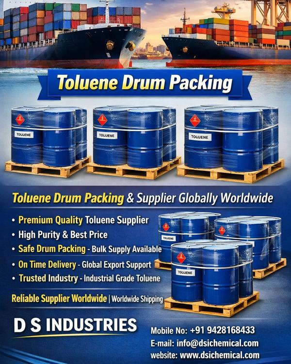 TOLUENE We Leading D S INDUSTRIES Best Quality Tol