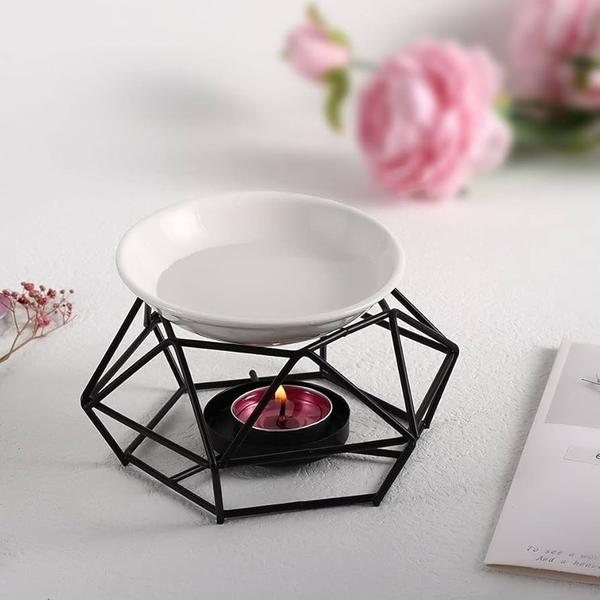 The Burner, Aroma Oil Burner with Geometric Rack D