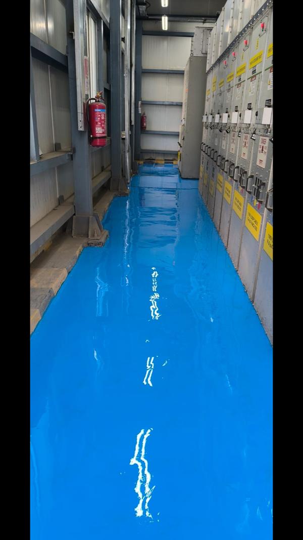 Dielectric epoxy flooring is a specialized, non-co
