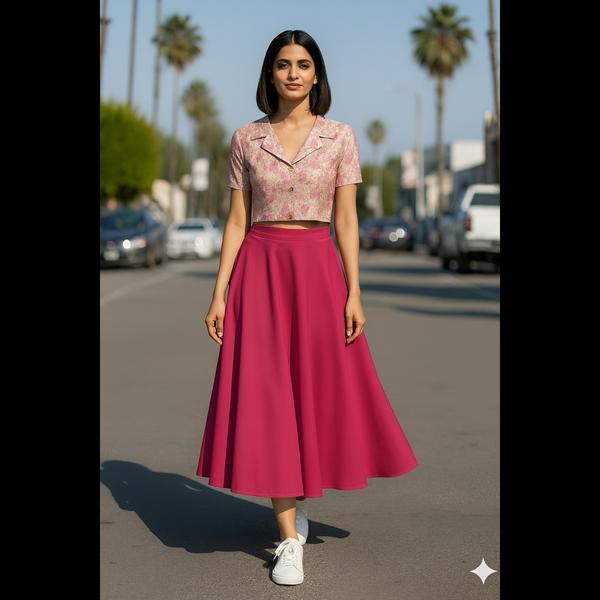 Step out in style with this chic and feminine outf