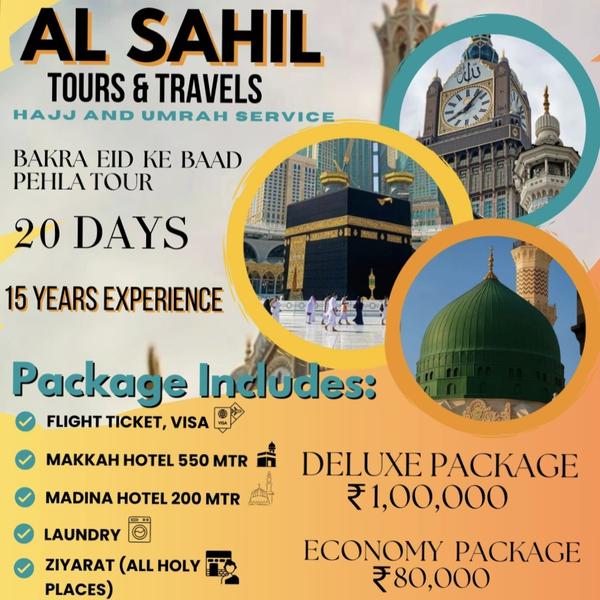 Bakra Eid ke bad umrah tour De
