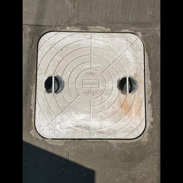 SFRC Manhole Cover Are Security Against Theft And 