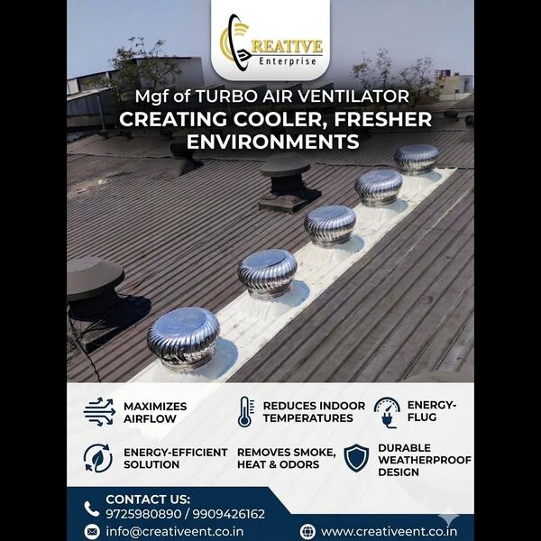 TURBO AIR VENTILATOR MANUFACTURER IN AHMEDABAD Tur