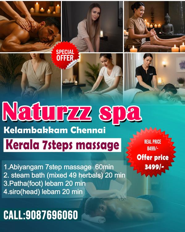Kerala & Steps Massage Spa Centre In Kel