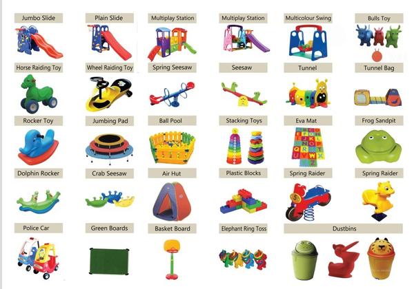 We are a manufacturer of children's play equipment