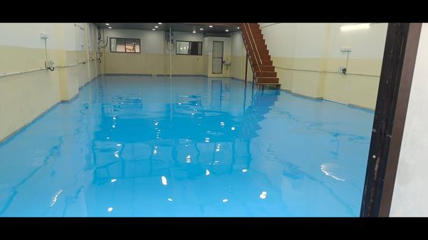 3mm Epoxy Flooring done at Pawne Navi Mumbai3mm 
