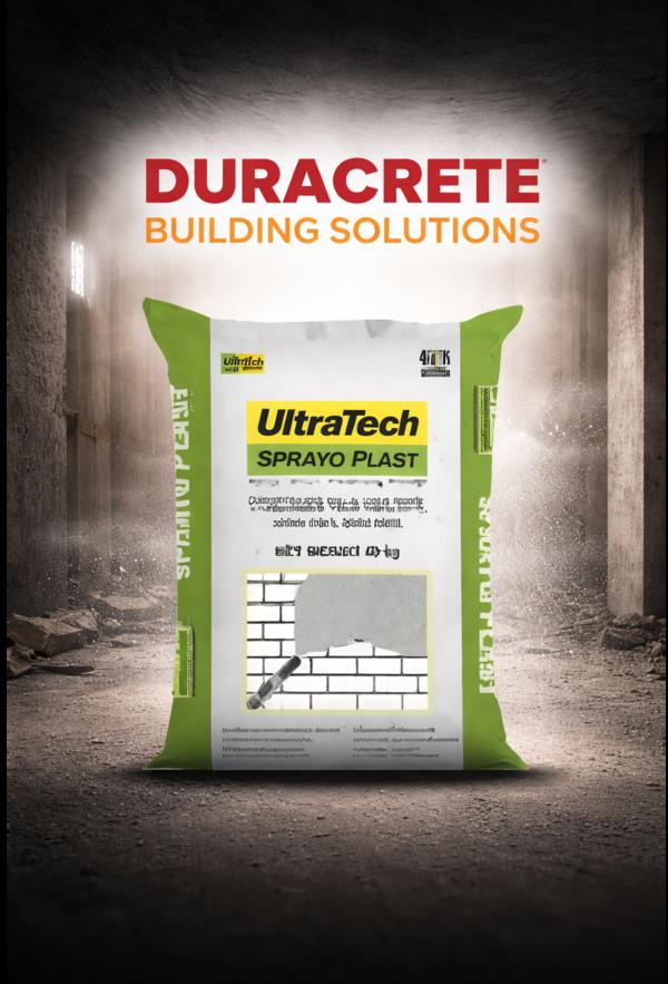 UltraTech Sprayo Plast is a po