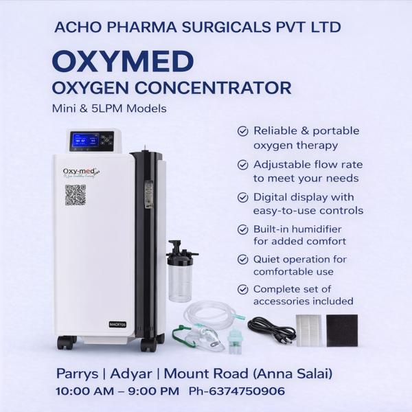 o2 concentrator mogappaireast