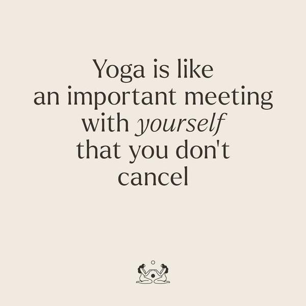 Little yoga reminder for today