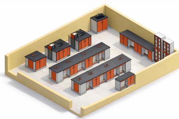 🔬 Modern Lab Furniture Design for Efficient & Aes