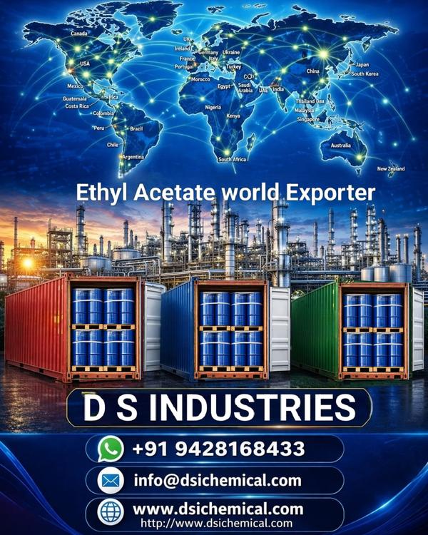 Ethyl Acetate We Leading D S INDUSTRIES Premium Qu