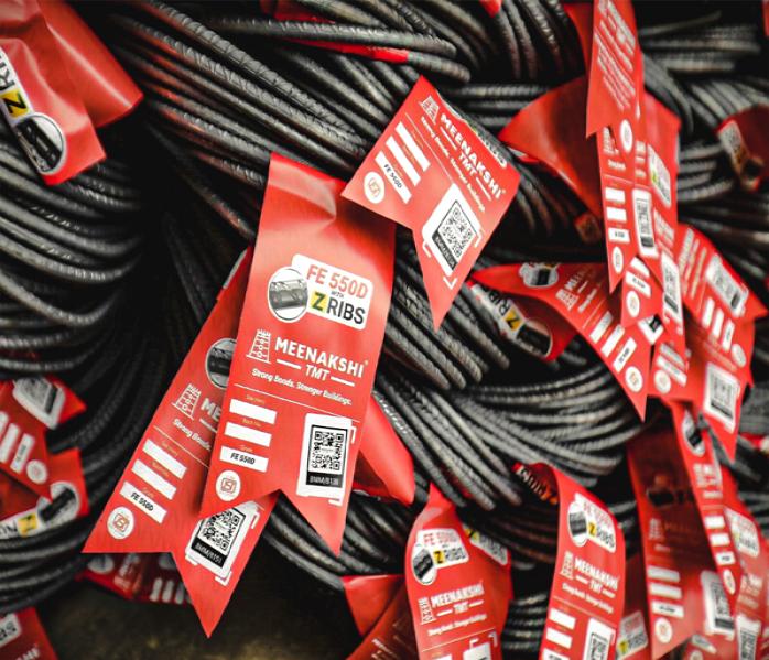 MEENAKSHI STEEL TMT BARS SARJA