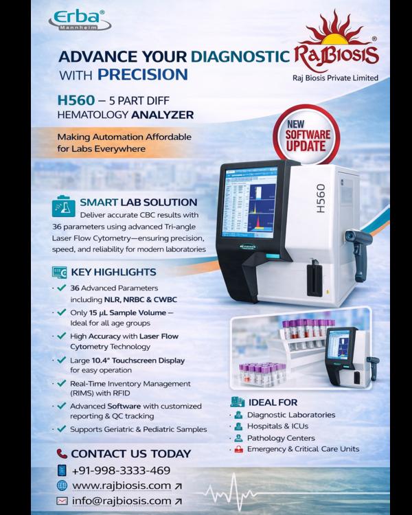 Fully Automated High Performance Diagnostic Hemato