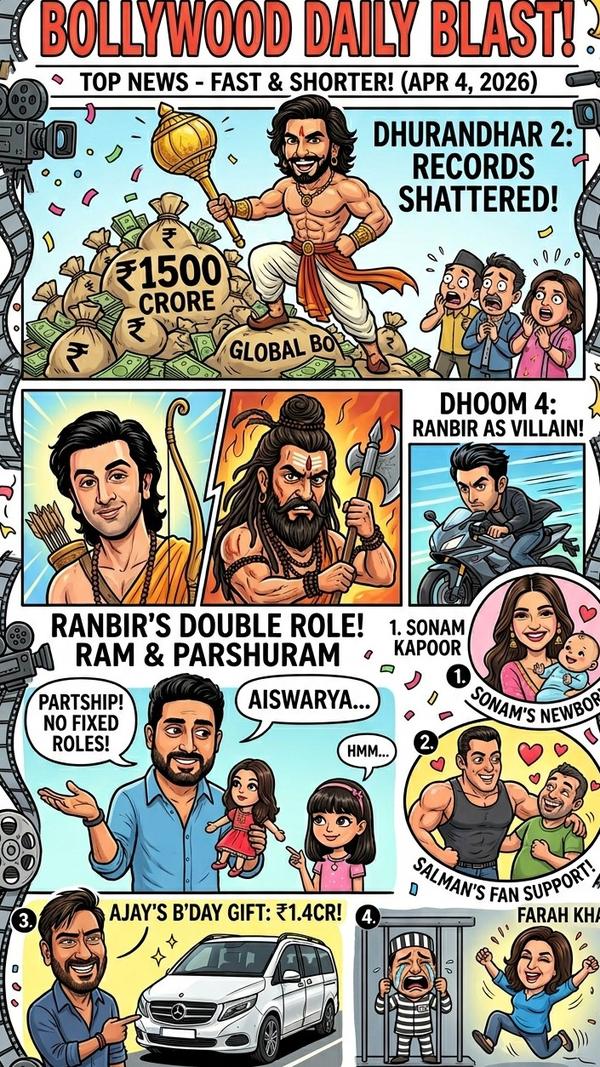 The Bollywood headlines f