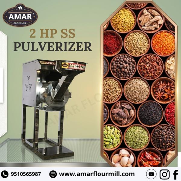  2 HP SS Pulverizer – अब पिसाई बने आसान और तेज! 