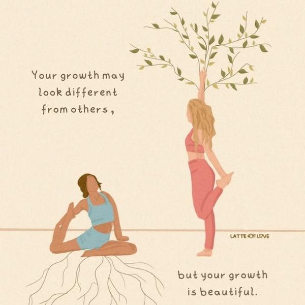 Yoga is a mirror to look at ou