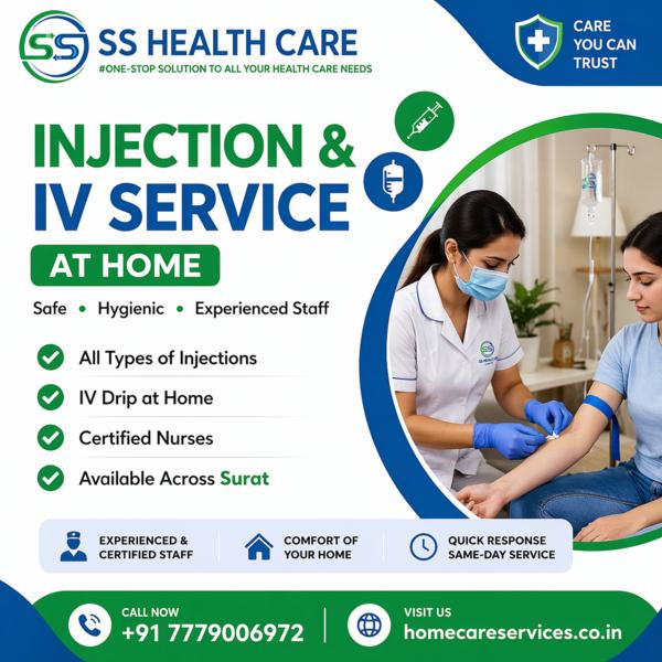 Injection & IV Service at Home