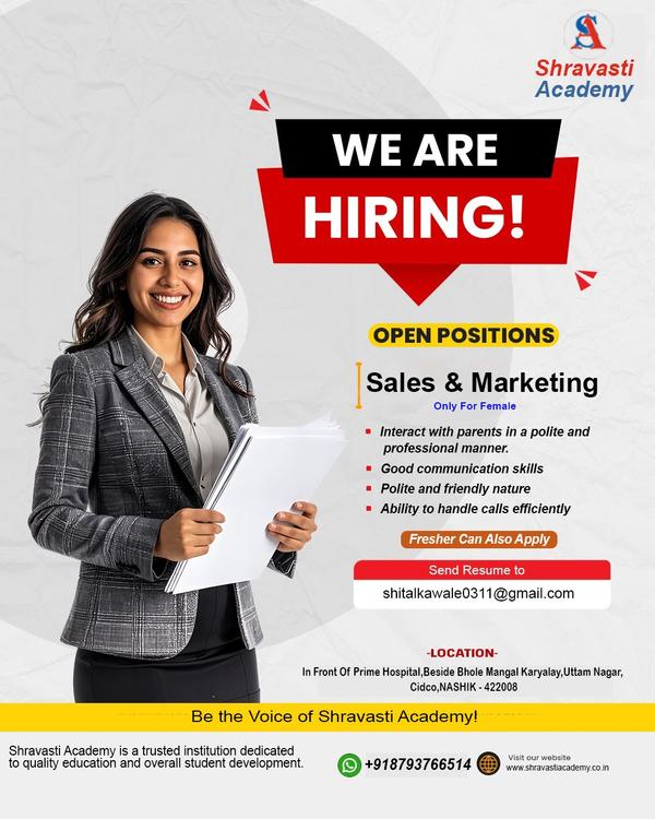 Sales & Marketing (Female