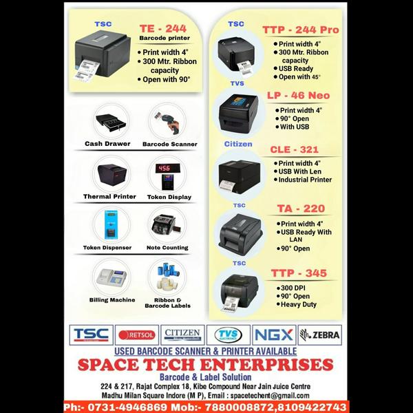Barcode Scanner & Printer