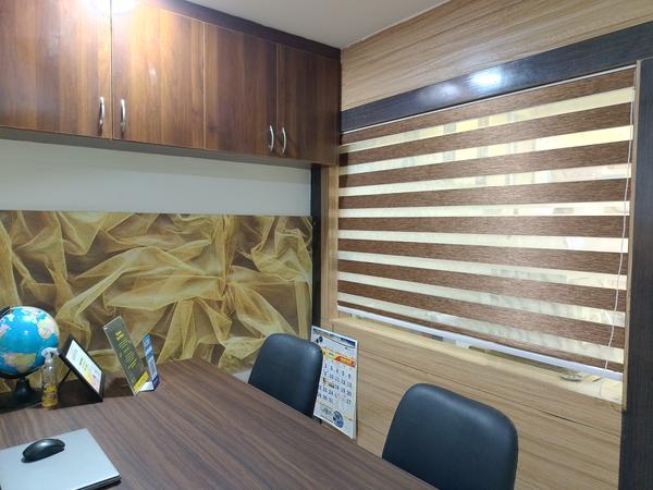 solid fabric panels