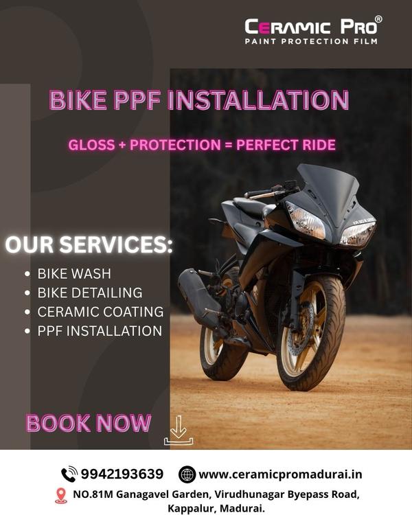 bike ppf installation madurai