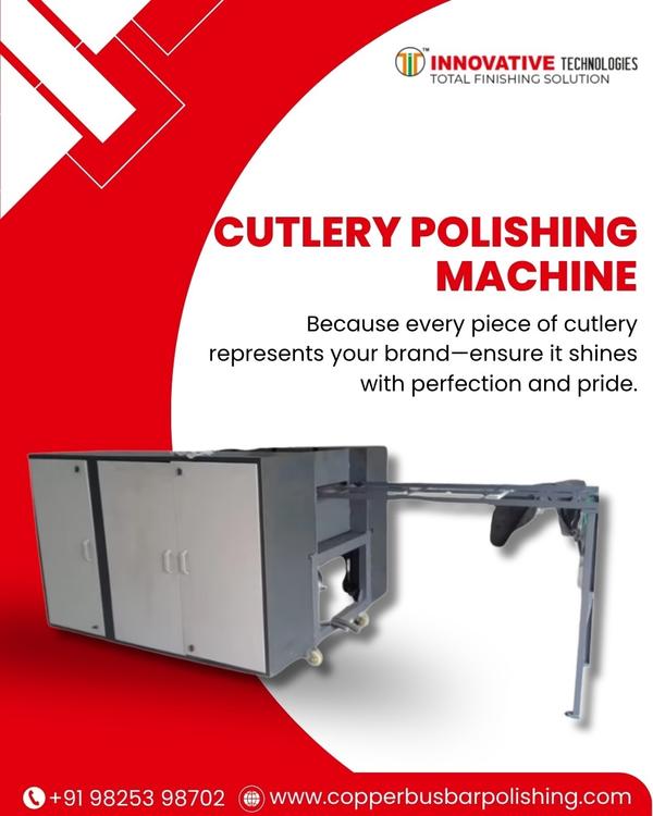 A Cutlery Polishing Machine is a vital finishing s