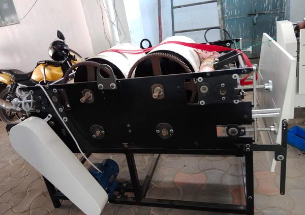 JJ Mark Flexographic bag to bag printing Machine i