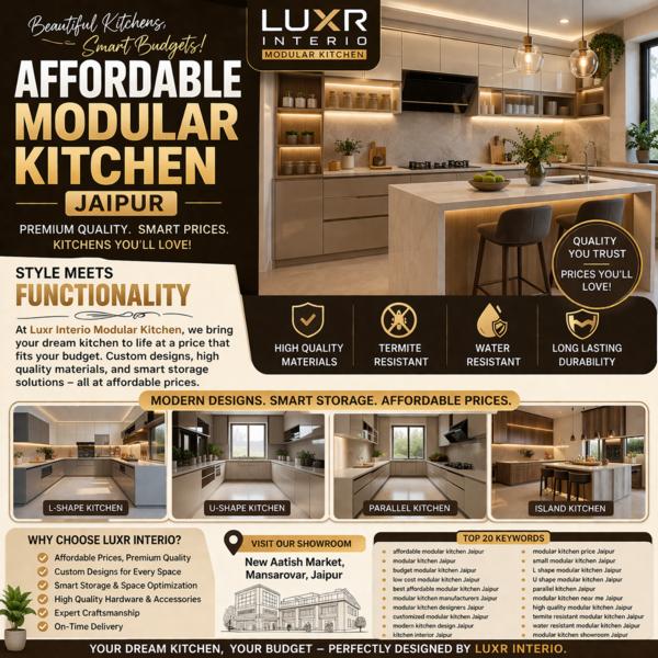Affordable modular kitche